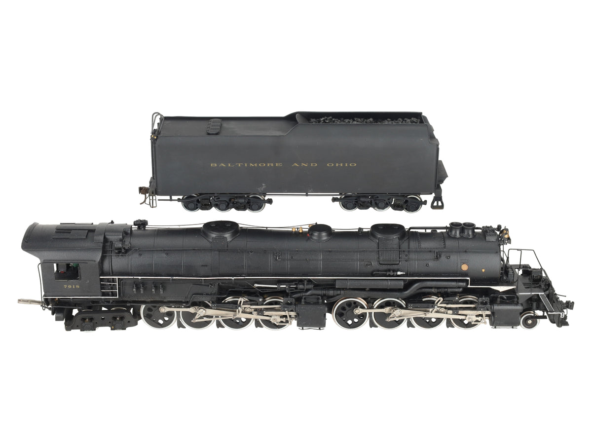 Westside Model Co. BRASS O B&O 2-8-8-4 EM-1 Steam Loco/Tender #7618 (2 Rail) EX/Box