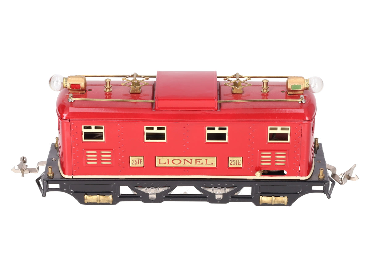 Lionel 251E Vintage O Prewar Tinplate 0-4-0 Electric Locomotive
