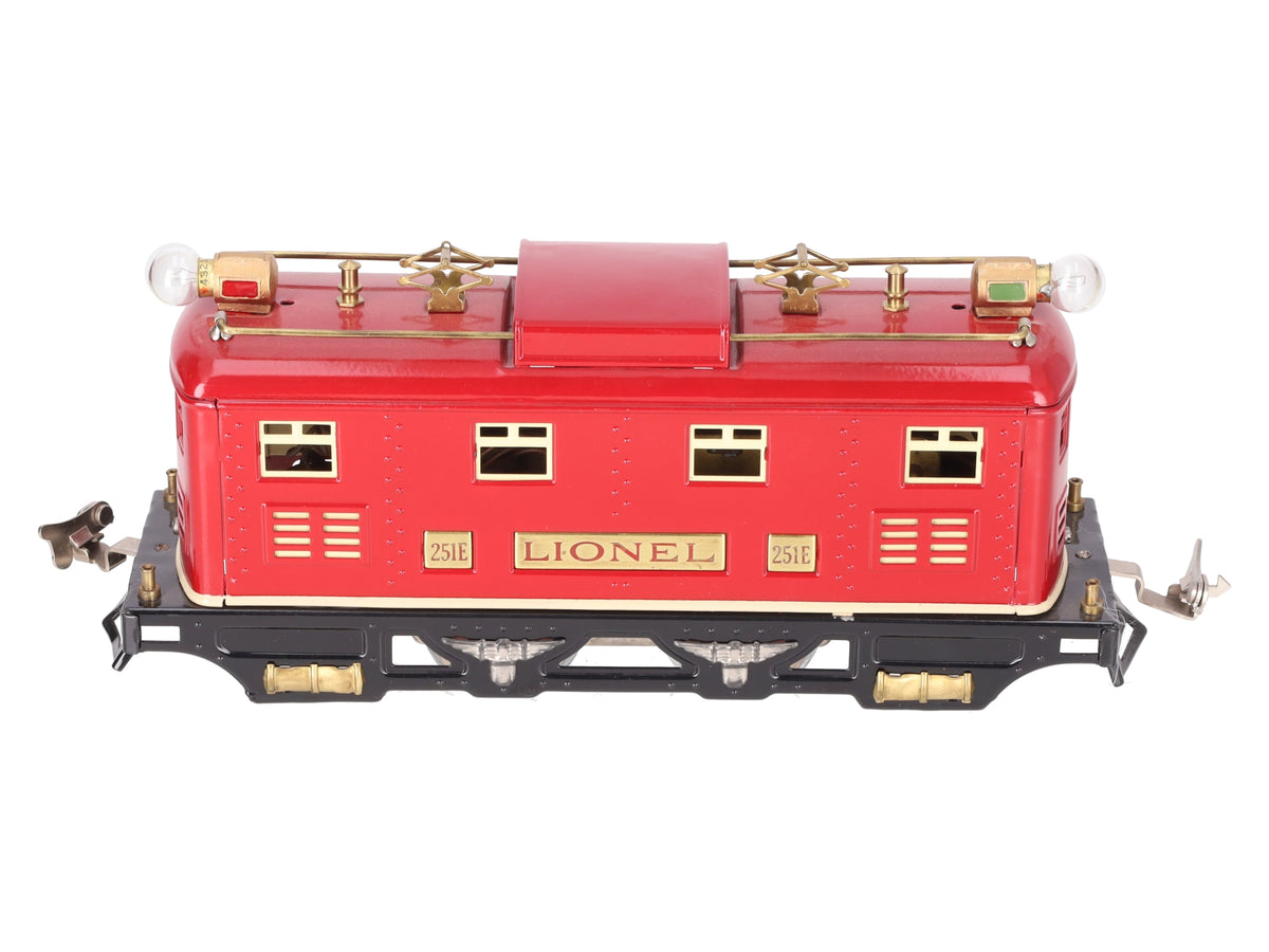 Lionel 251E Vintage O Prewar Tinplate 0-4-0 Electric Locomotive