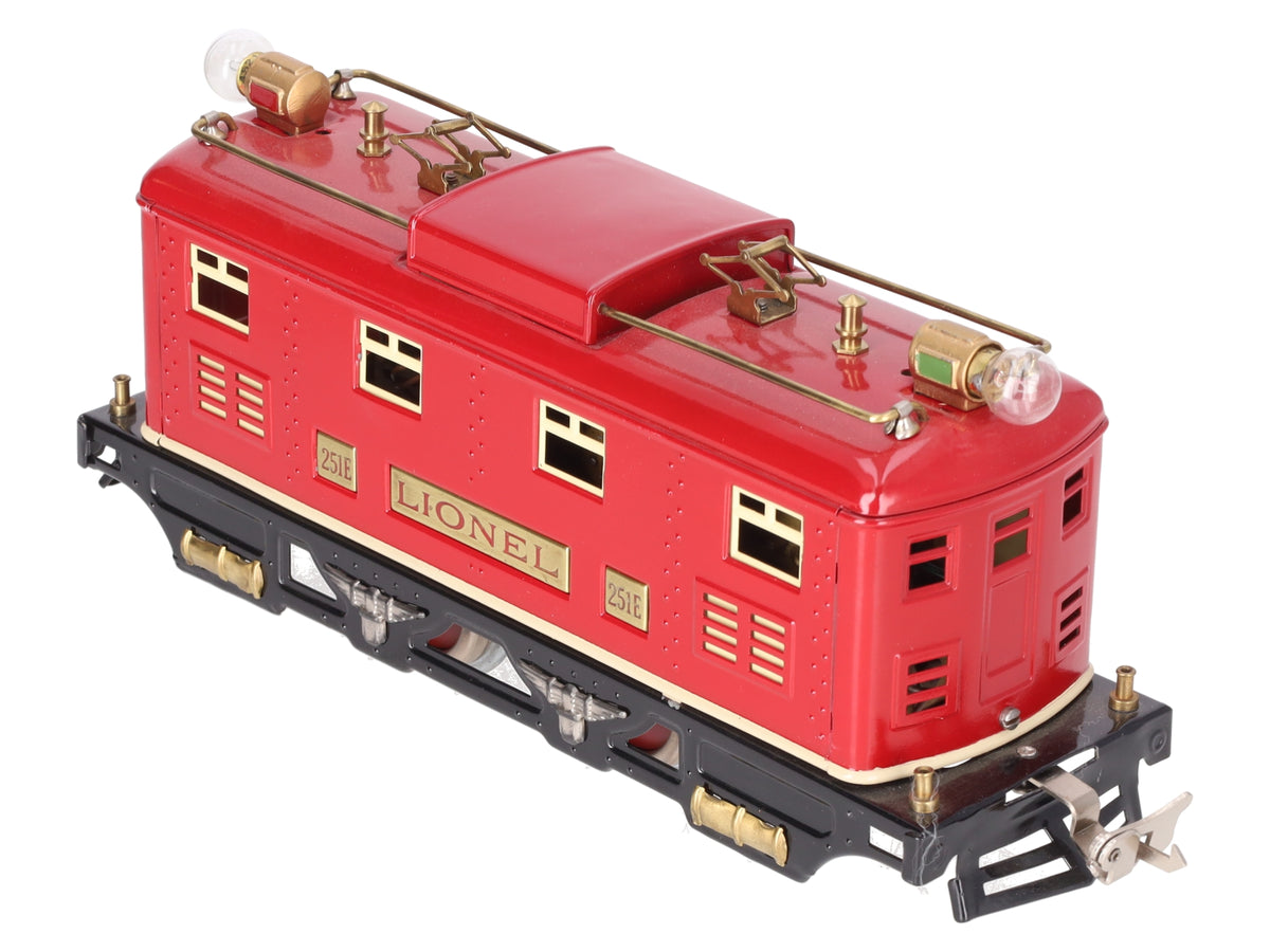 Lionel 251E Vintage O Prewar Tinplate 0-4-0 Electric Locomotive