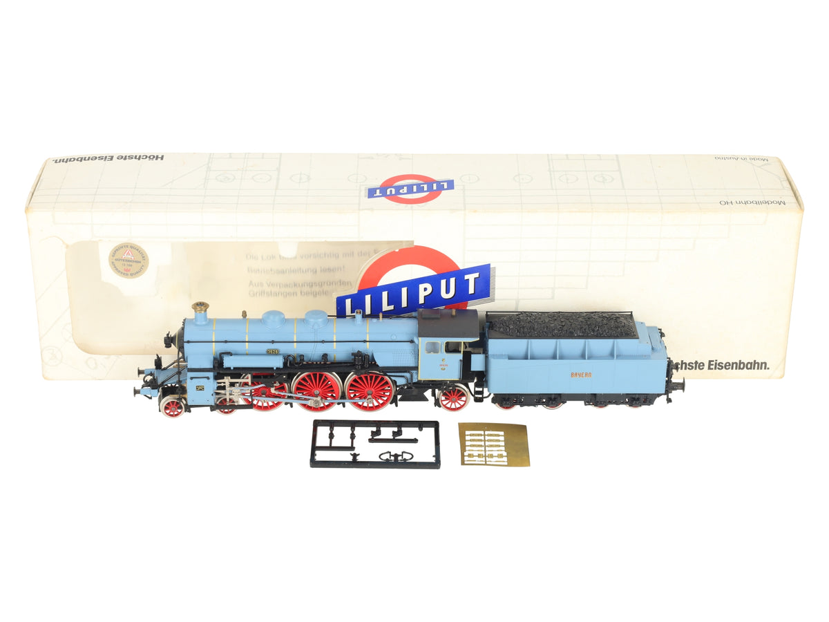 Liliput 1860 HO Scale Bayern Steam Locomotive & Tender VG/Box