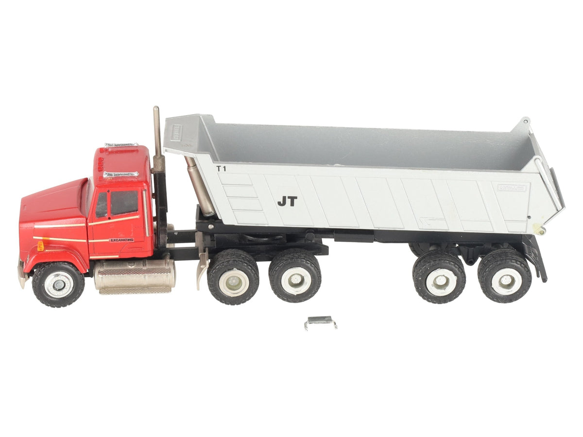 Conrad 0026 1:50 Diecast Freightliner Tractor & Meiller Dump Trailer EX