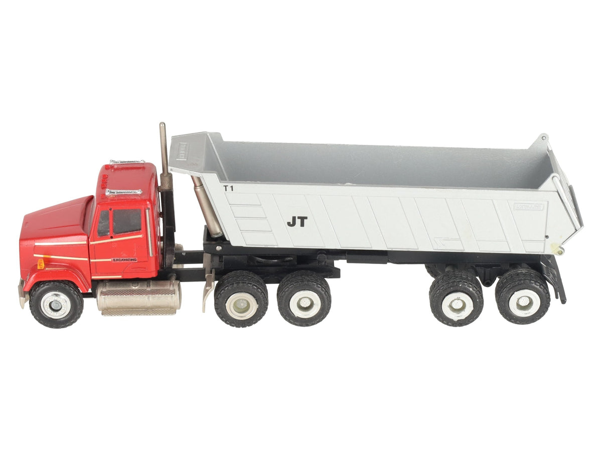 Conrad 0026 1:50 Diecast Freightliner Tractor & Meiller Dump Trailer EX