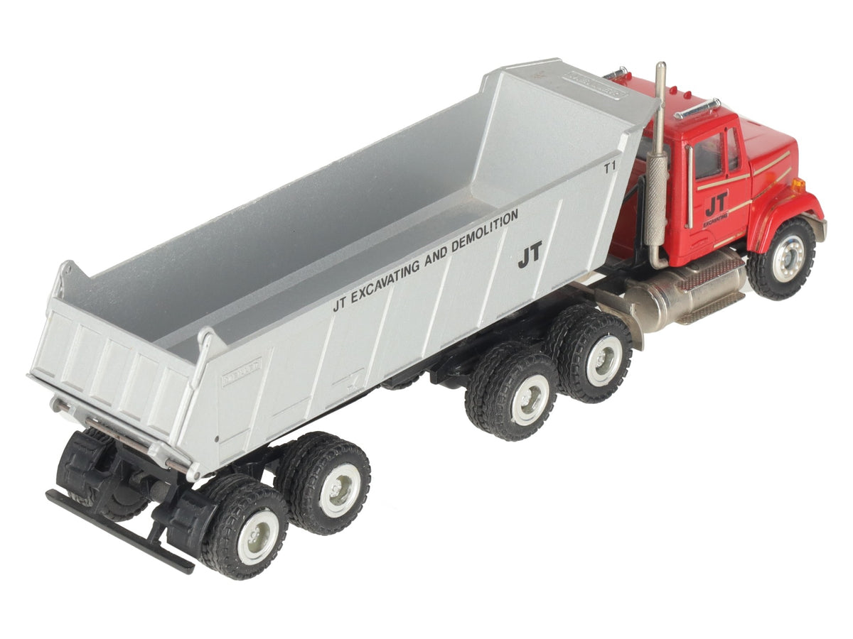 Conrad 0026 1:50 Diecast Freightliner Tractor & Meiller Dump Trailer EX