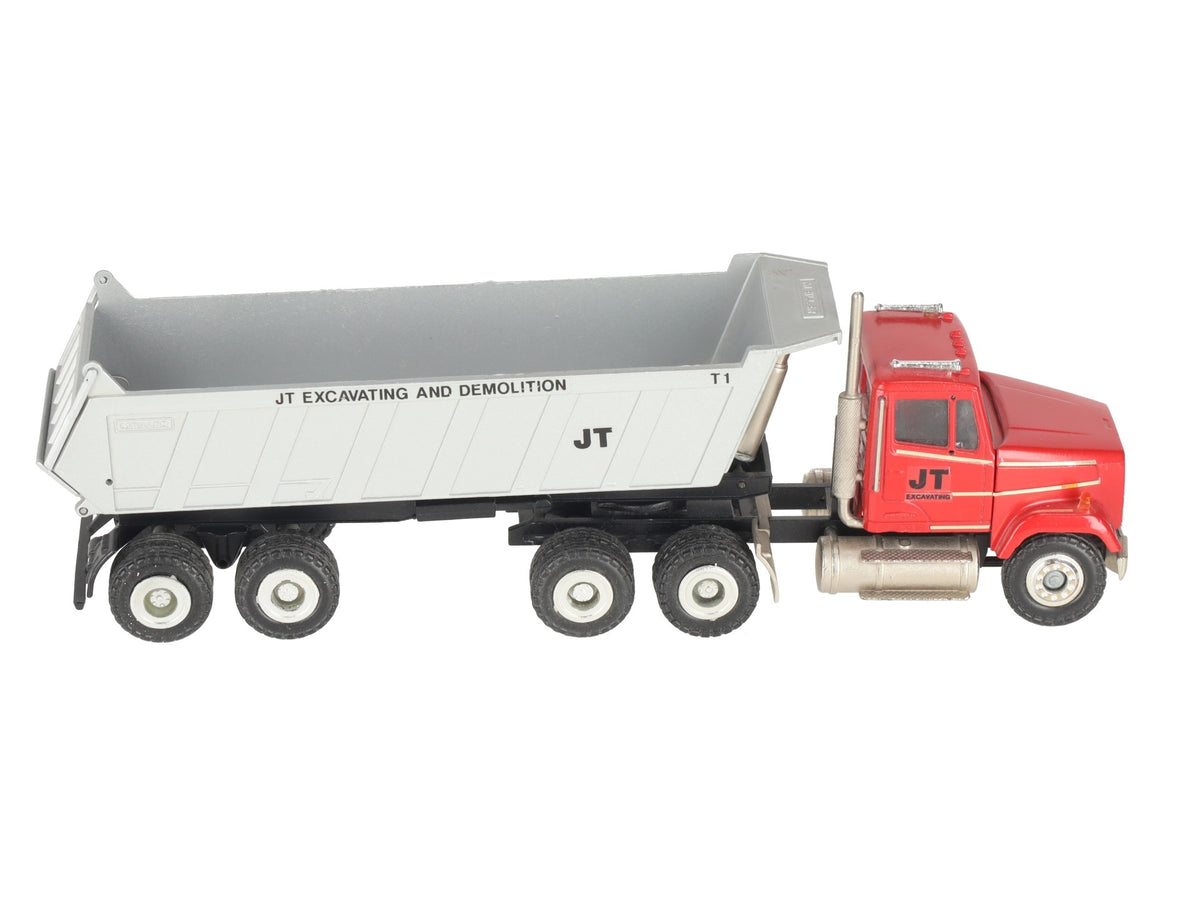 Conrad 0026 1:50 Diecast Freightliner Tractor & Meiller Dump Trailer EX