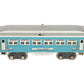 Lionel 600 Vintage O Prewar Blue Tinplate Pullman Coach Car VG