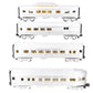 Lionel 6-25156 O Gauge California Zephyr Streamliner Passenger Cars (Set of 4) LN/Box