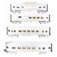 Lionel 6-25156 O Gauge California Zephyr Streamliner Passenger Cars (Set of 4) LN/Box