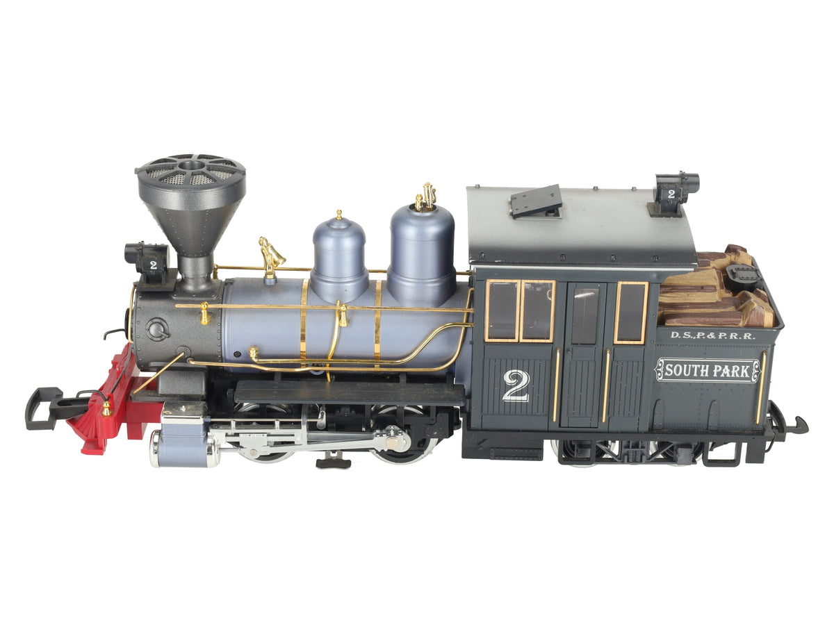 LGB 21252 G Denver, South Park & Pacific Forney Steam Locomotive #2 w/Sound EX/Box