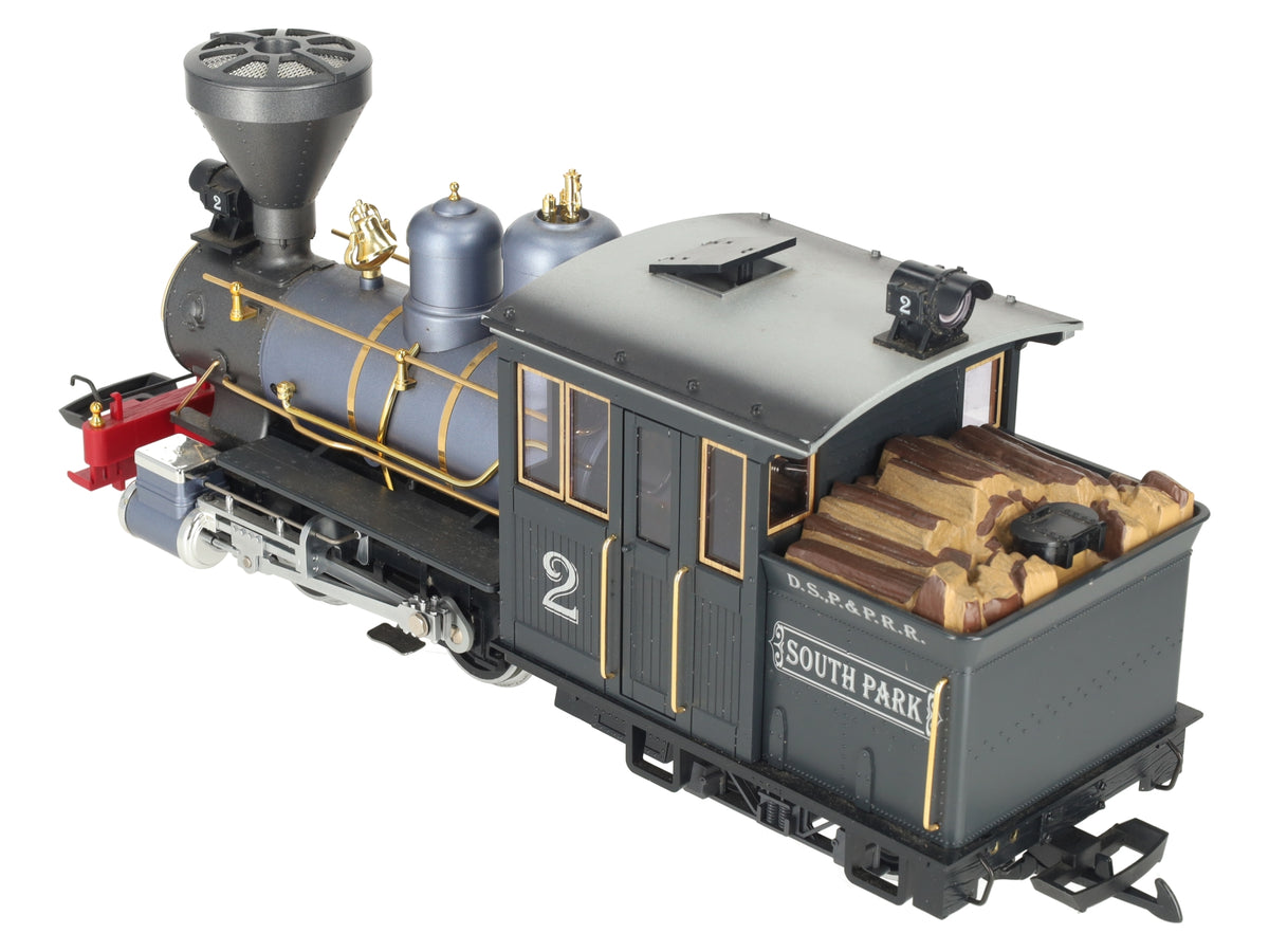 LGB 21252 G Denver, South Park & Pacific Forney Steam Locomotive #2 w/Sound EX/Box