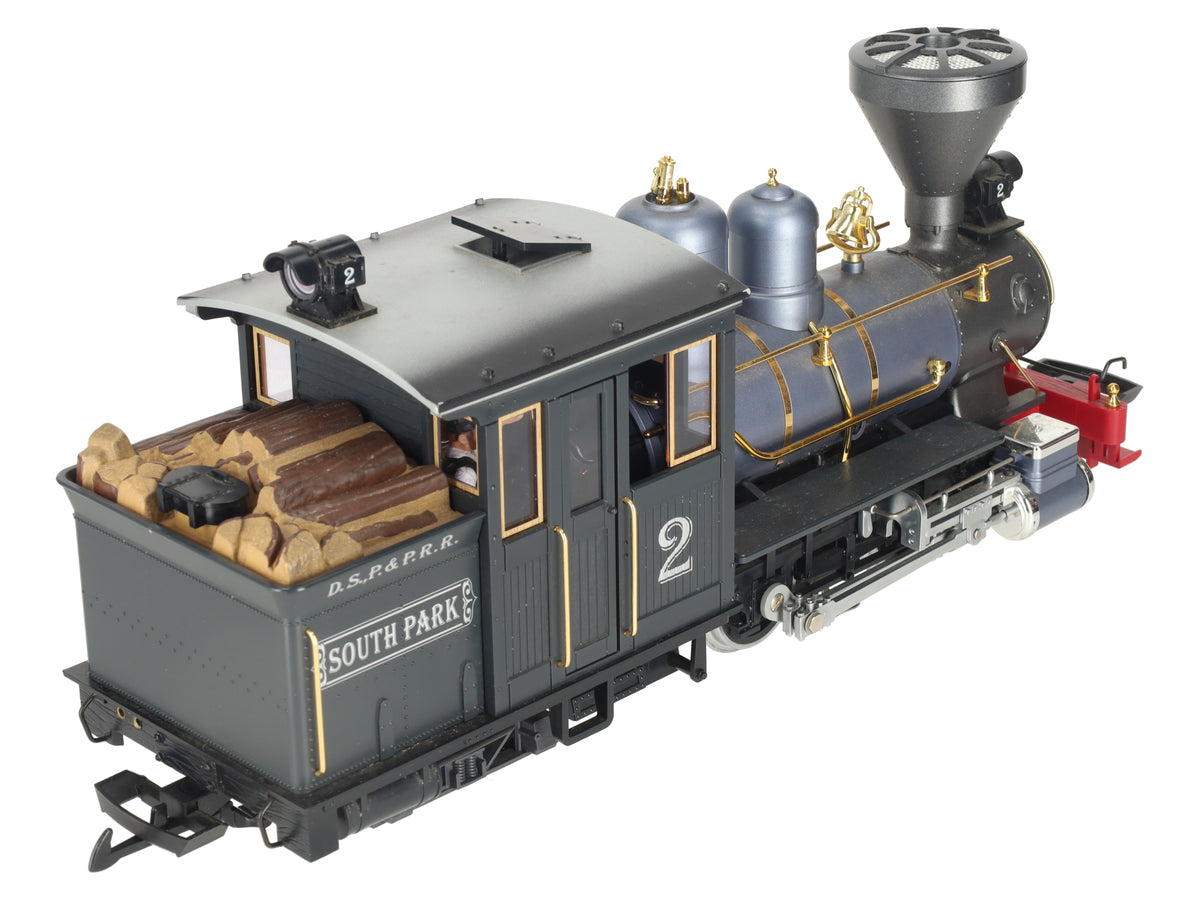 LGB 21252 G Denver, South Park & Pacific Forney Steam Locomotive #2 w/Sound EX/Box