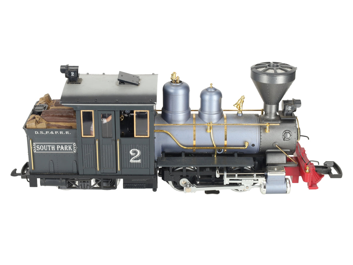 LGB 21252 G Denver, South Park & Pacific Forney Steam Locomotive #2 w/Sound EX/Box