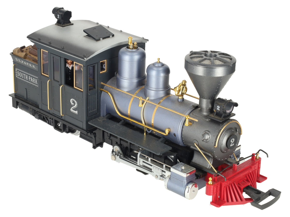 LGB 21252 G Denver, South Park & Pacific Forney Steam Locomotive #2 w/Sound EX/Box