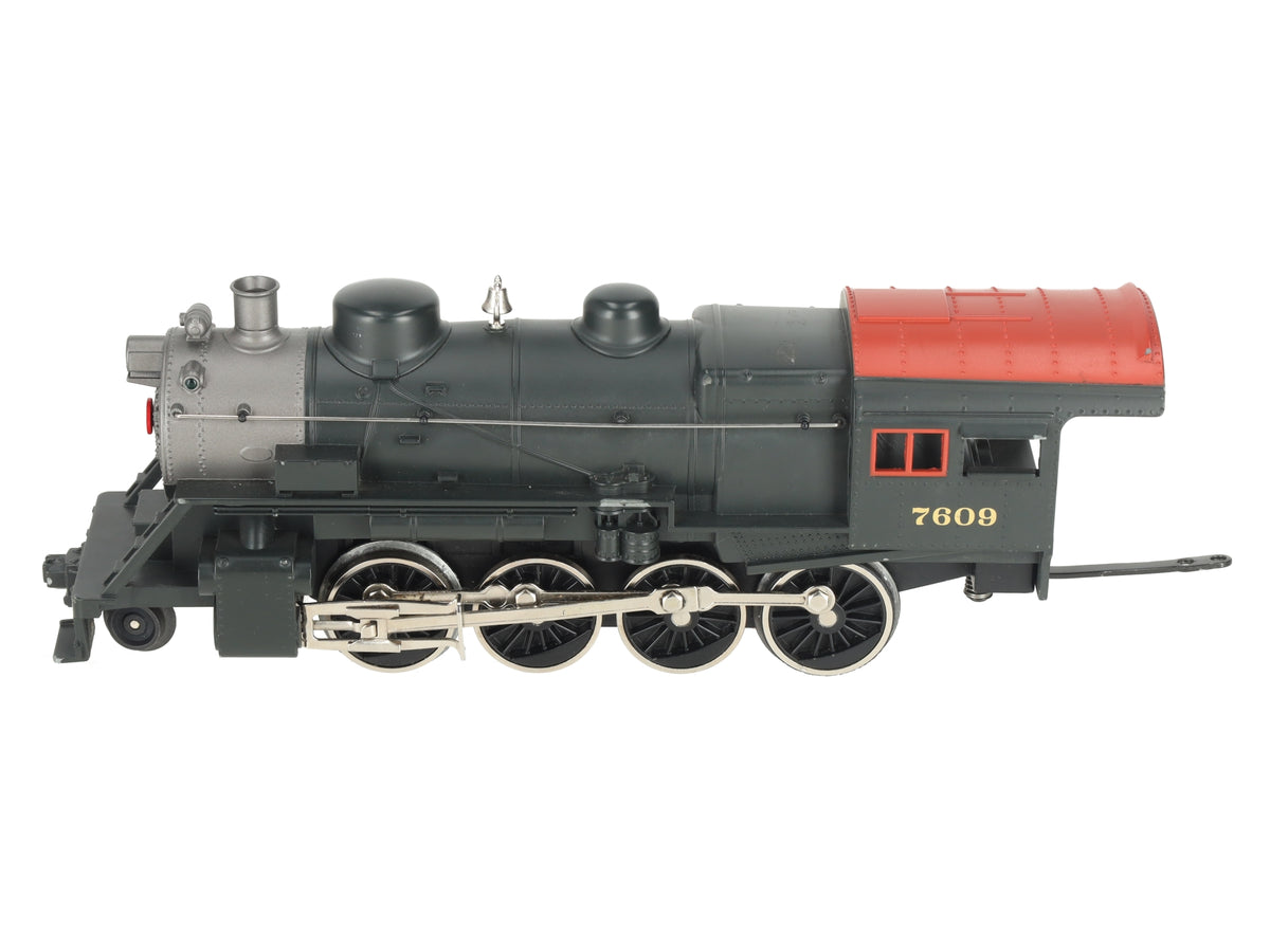 MTH 30-1245-1 PRR 2-8-0 Steam Loco & Tender w/PS2 #7609 VG