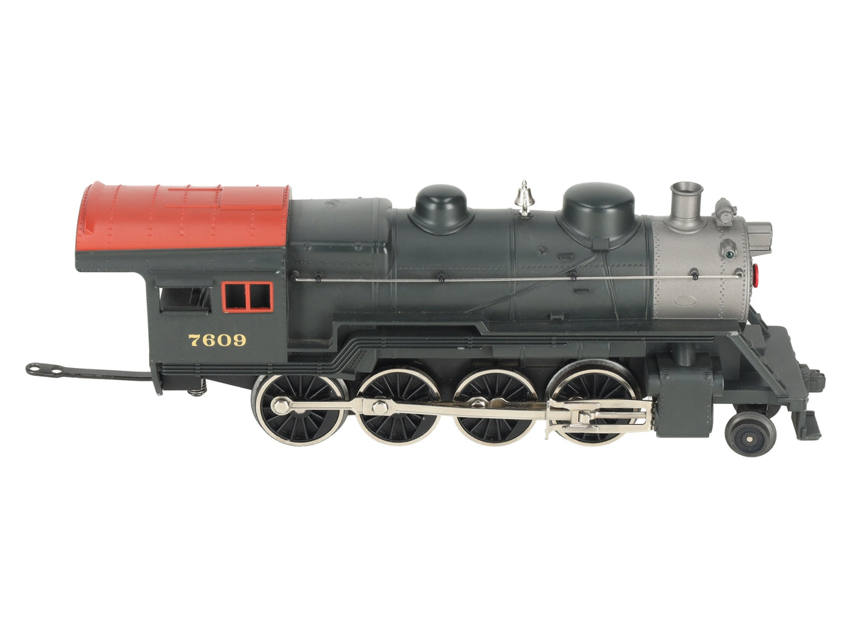 MTH 30-1245-1 PRR 2-8-0 Steam Loco & Tender w/PS2 #7609 VG