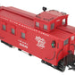 USA Trains 12003 Sandy River Rangley Lake Wood Caboose #558 (Metal Wheels) EX/Box