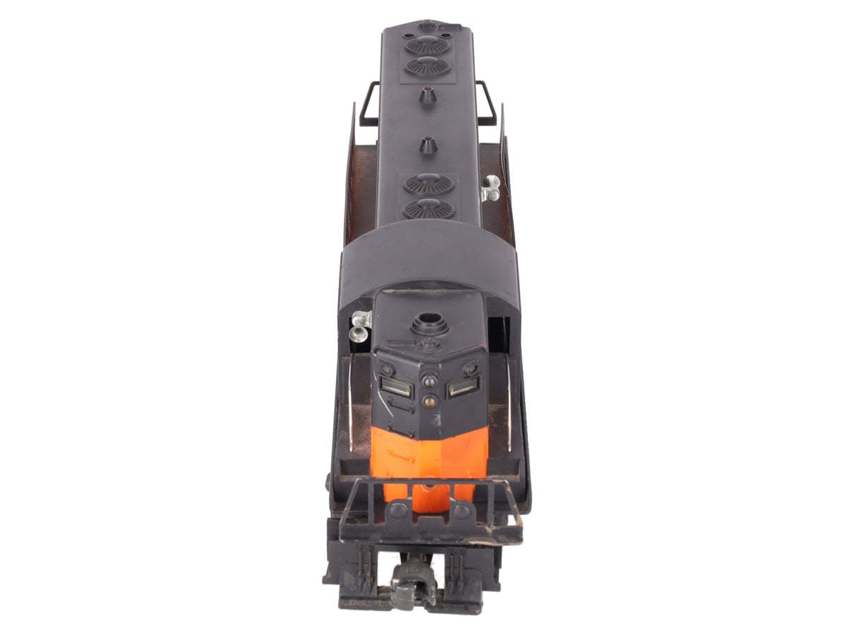 Lionel 2338 Vintage O Gauge Milwaukee Road Powered GP-7 Diesel Locomotive VG