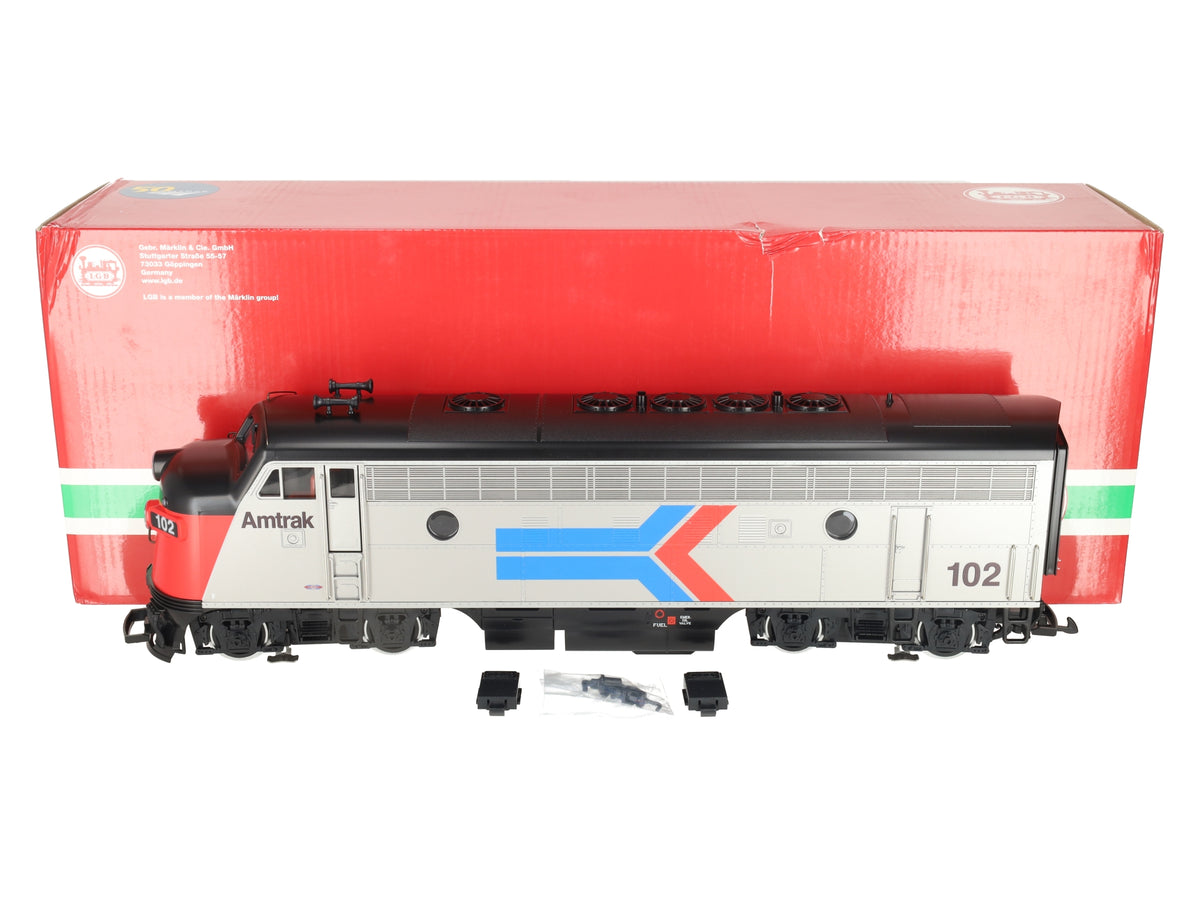 LGB 21580 G Scale Amtrak F7A Diesel Locomotive #102 LN/Box