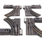 Lionel O22 Vintage O Left-Hand & Right-Hand Electric Remote Switches [5] VG