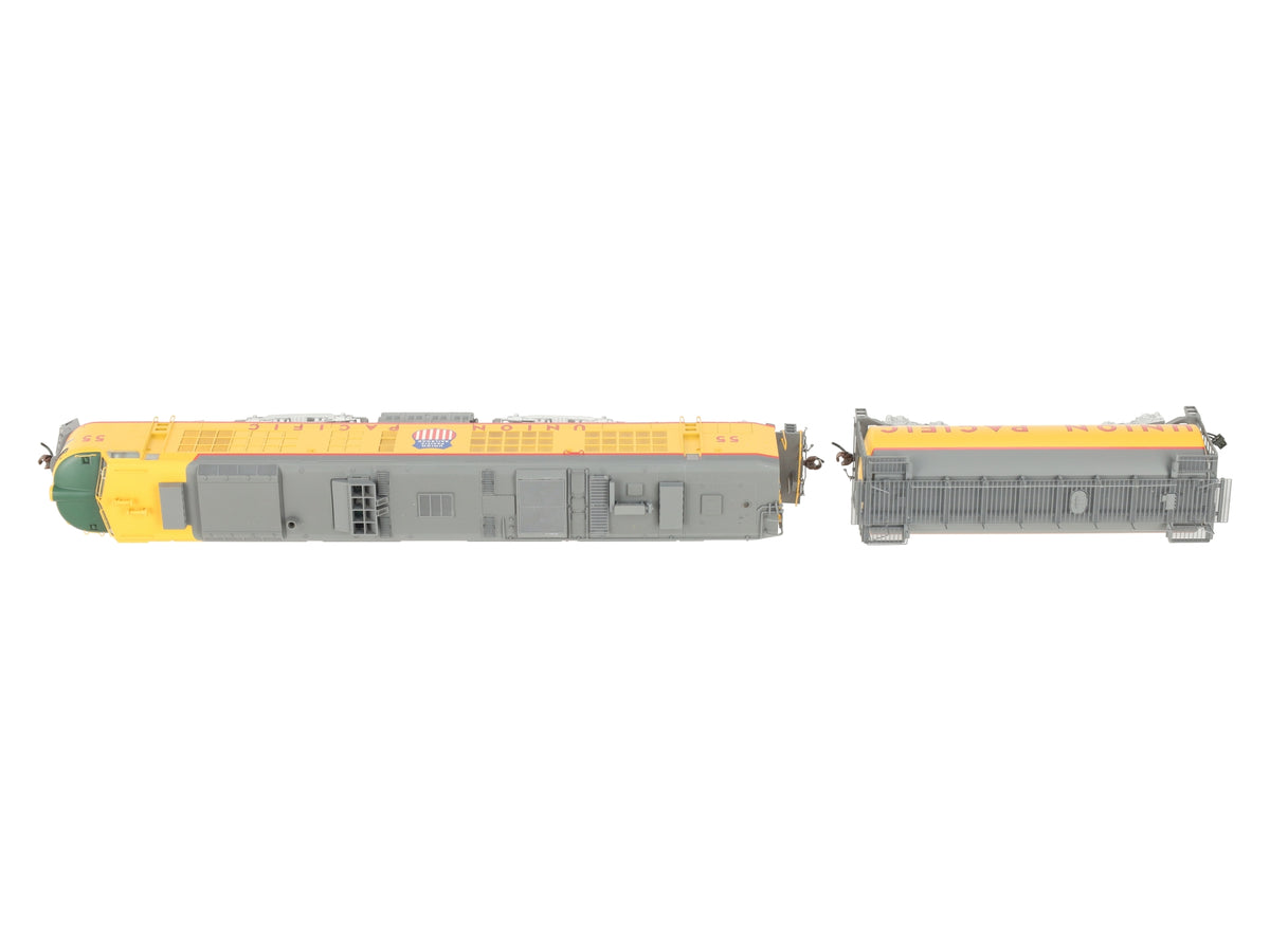 Athearn G41052 HO Scale Union Pacific Turbine Diesel & Tender w/DCC & Sound #55 EX/Box
