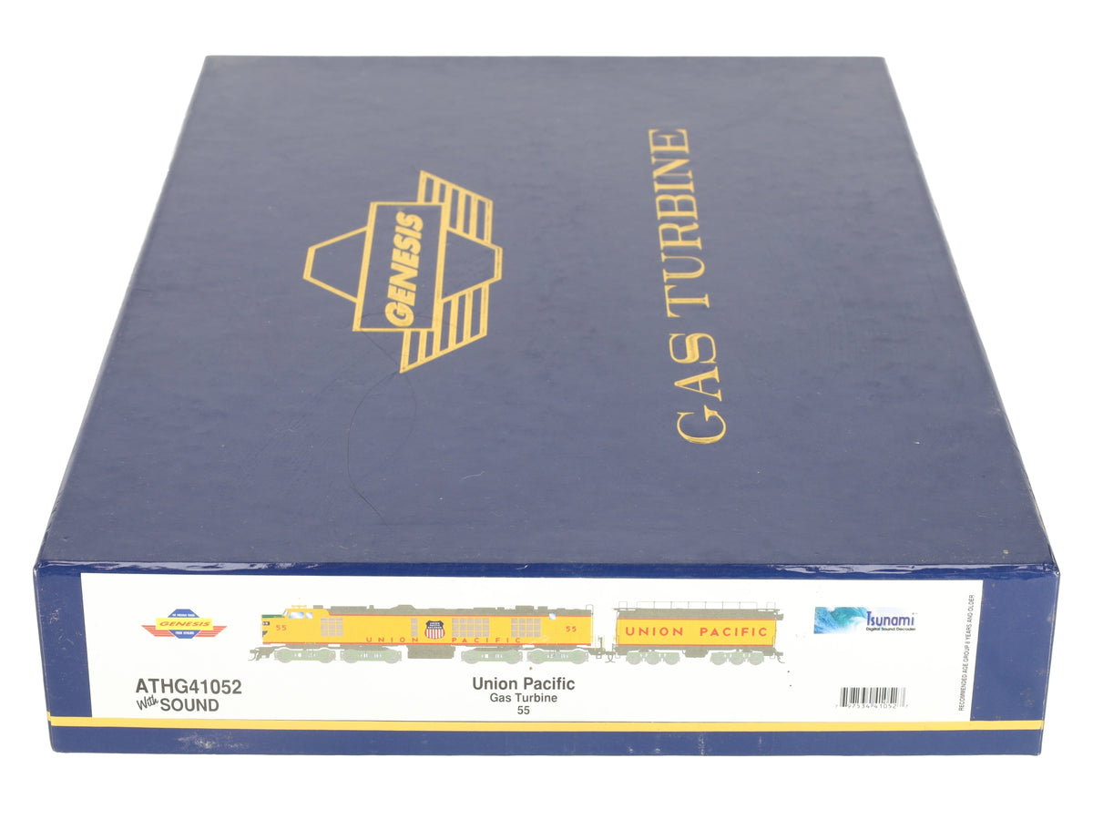 Athearn G41052 HO Scale Union Pacific Turbine Diesel & Tender w/DCC & Sound #55 EX/Box