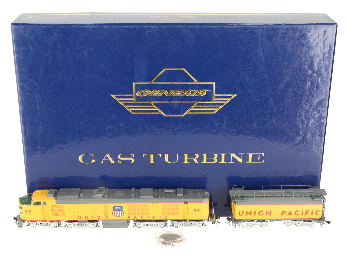 Athearn G41052 HO Scale Union Pacific Turbine Diesel & Tender w/DCC & Sound #55 EX/Box