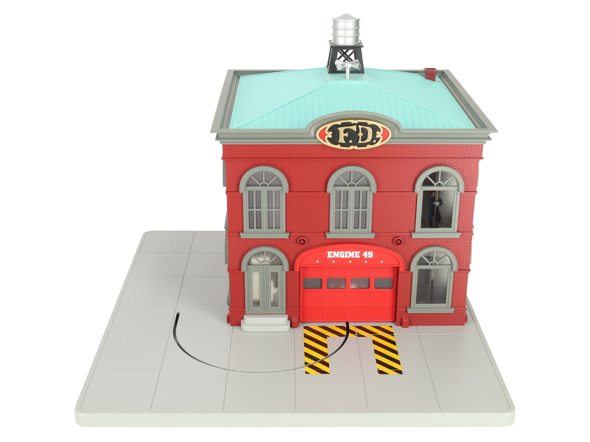 MTH 30-9157 Engine Company 49 Operating Firehouse EX