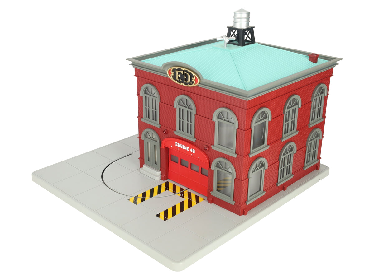 MTH 30-9157 Engine Company 49 Operating Firehouse EX