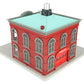 MTH 30-9157 Engine Company 49 Operating Firehouse EX