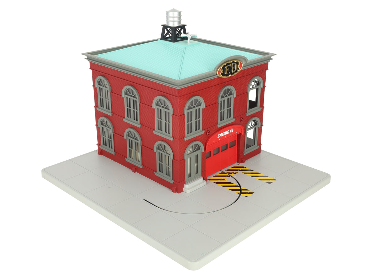 MTH 30-9157 Engine Company 49 Operating Firehouse EX