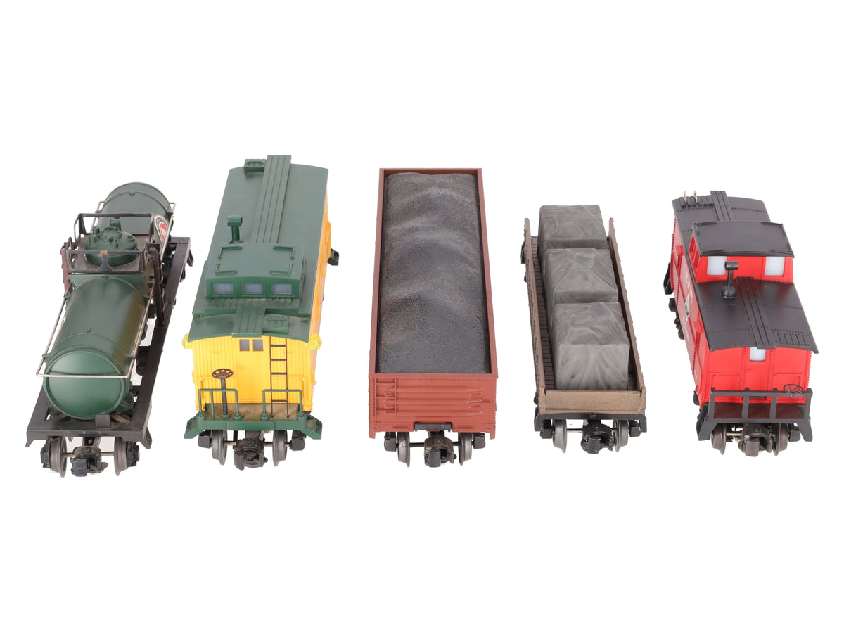 Lionel O Gauge Assorted Freight Cars [5] VG
