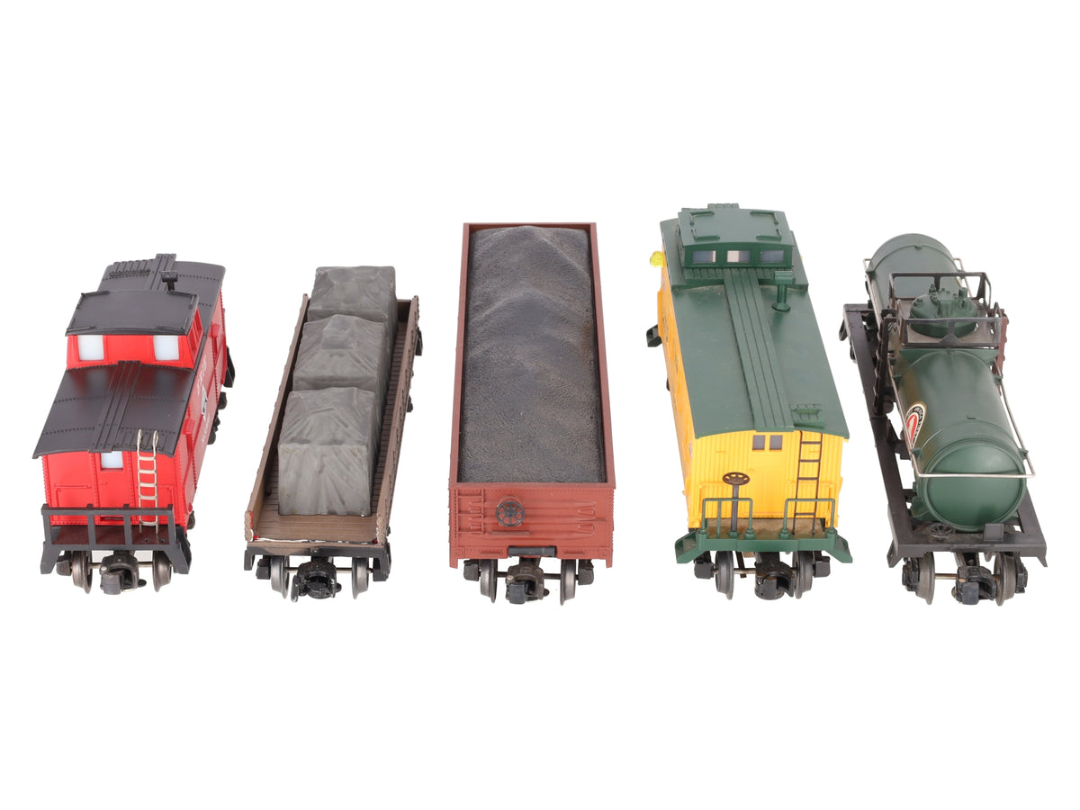 Lionel O Gauge Assorted Freight Cars [5] VG