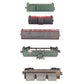 Lionel O Gauge Assorted Freight Cars [5] VG