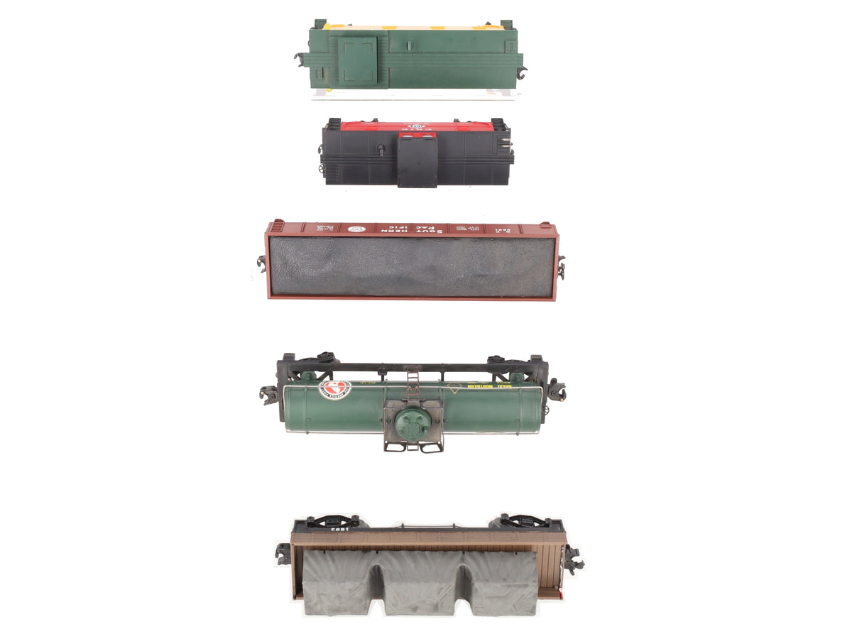 Lionel O Gauge Assorted Freight Cars [5] VG