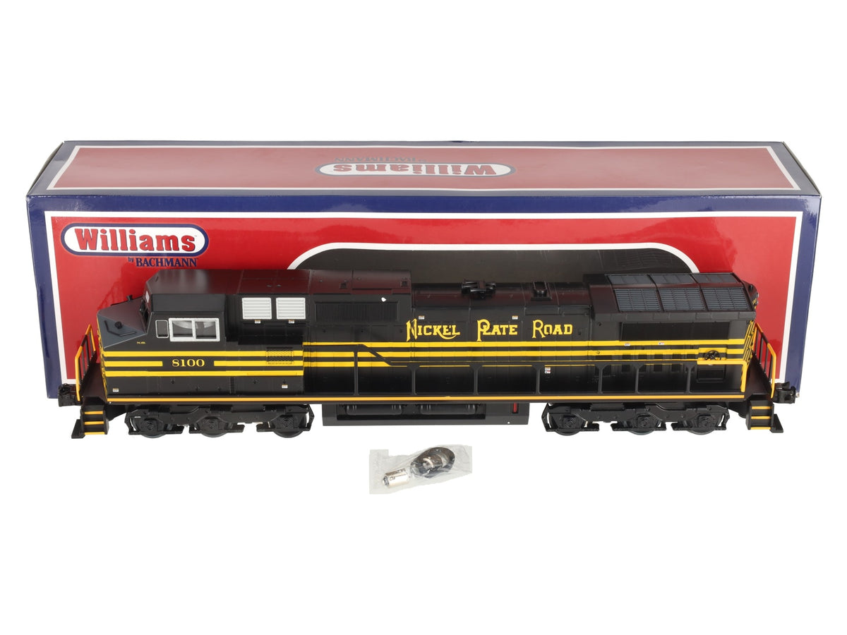 Williams 20434 O NS Heritage NKP GE Dash 9-44CW Diesel Loco w/Horn #8100 EX/Box