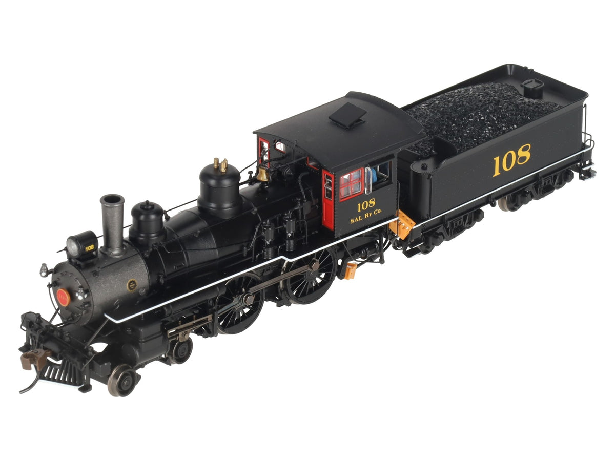 Bachmann 80104 HO Seaboard 4-4-0 Steam Locomotive #108 w/DCC EX/Box
