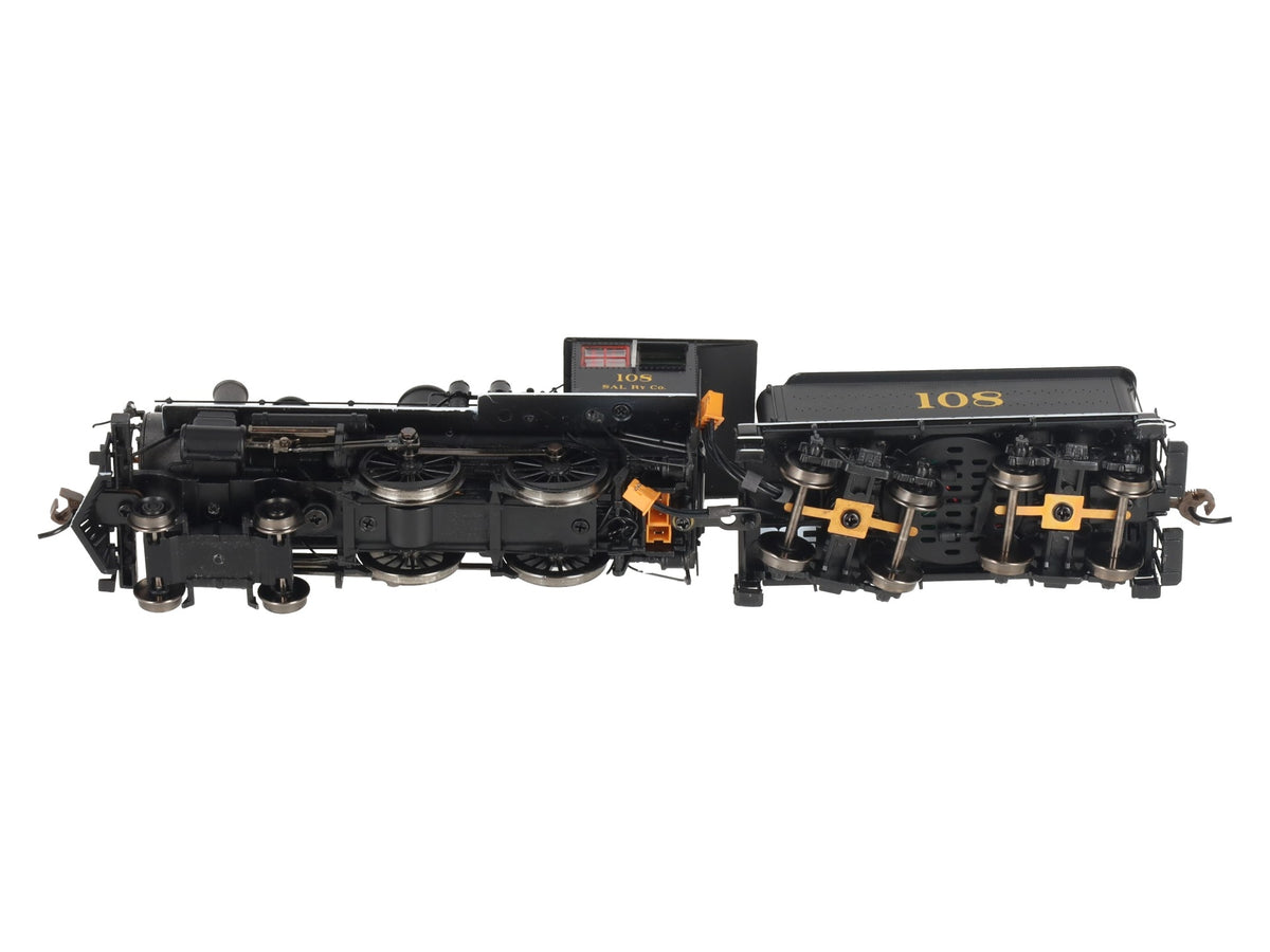 Bachmann 80104 HO Seaboard 4-4-0 Steam Locomotive #108 w/DCC EX/Box