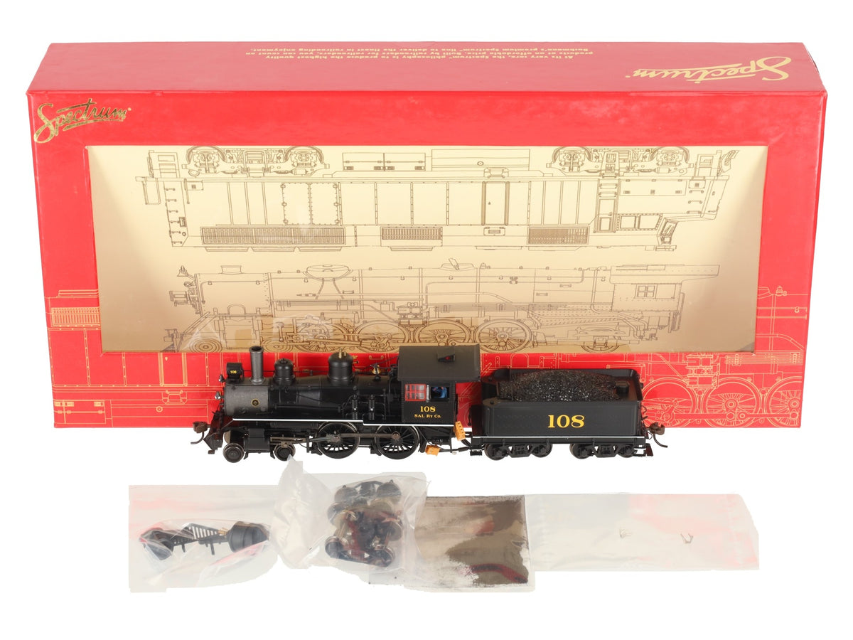 Bachmann 80104 HO Seaboard 4-4-0 Steam Locomotive #108 w/DCC EX/Box