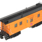 Weaver G2021L O BRASS Milwaukee Road Ribbed Side Brass Caboose #01838 (3-Rail) EX/Box