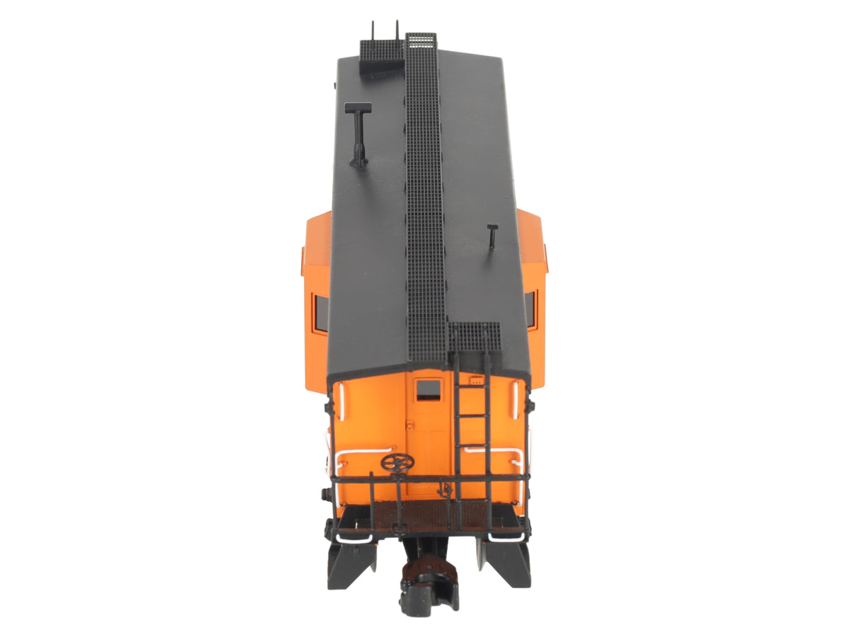 Weaver G2021L O BRASS Milwaukee Road Ribbed Side Brass Caboose #01838 (3-Rail) EX/Box