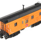 Weaver G2021L O BRASS Milwaukee Road Ribbed Side Brass Caboose #01838 (3-Rail) EX/Box