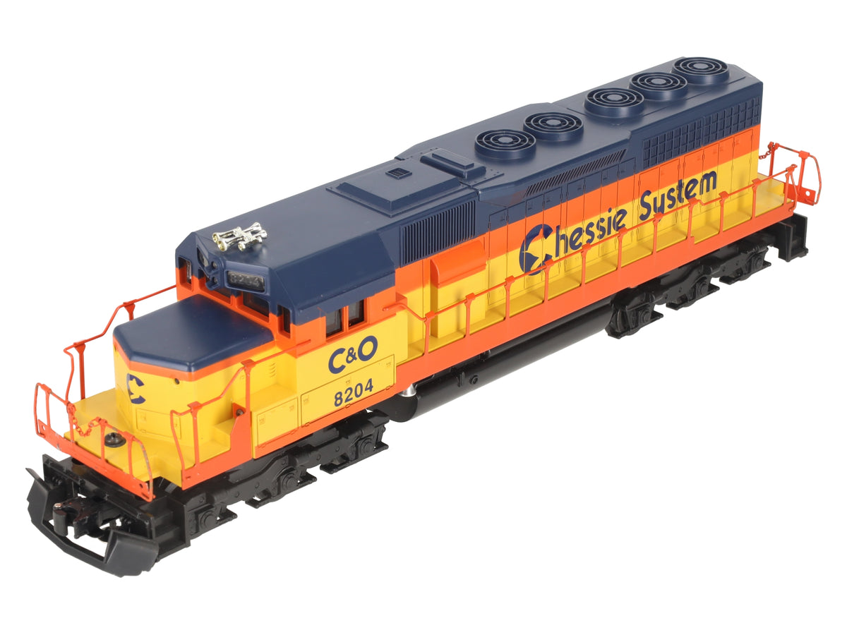 Lionel 6-18204 O Gauge Chessie System SD40 Non-Powered Diesel Locomotive #8204 EX/Box