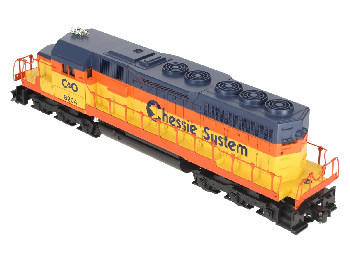 Lionel 6-18204 O Gauge Chessie System SD40 Non-Powered Diesel Locomotive #8204 EX/Box