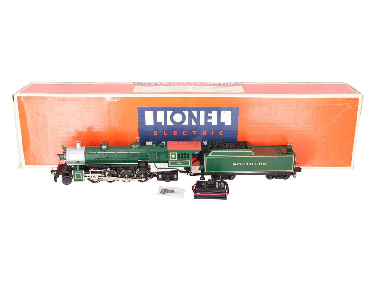 Lionel 6-18018 O Gauge Southern 2-8-2 Mikado Steam Locomotive & Tender #4501 EX/Box