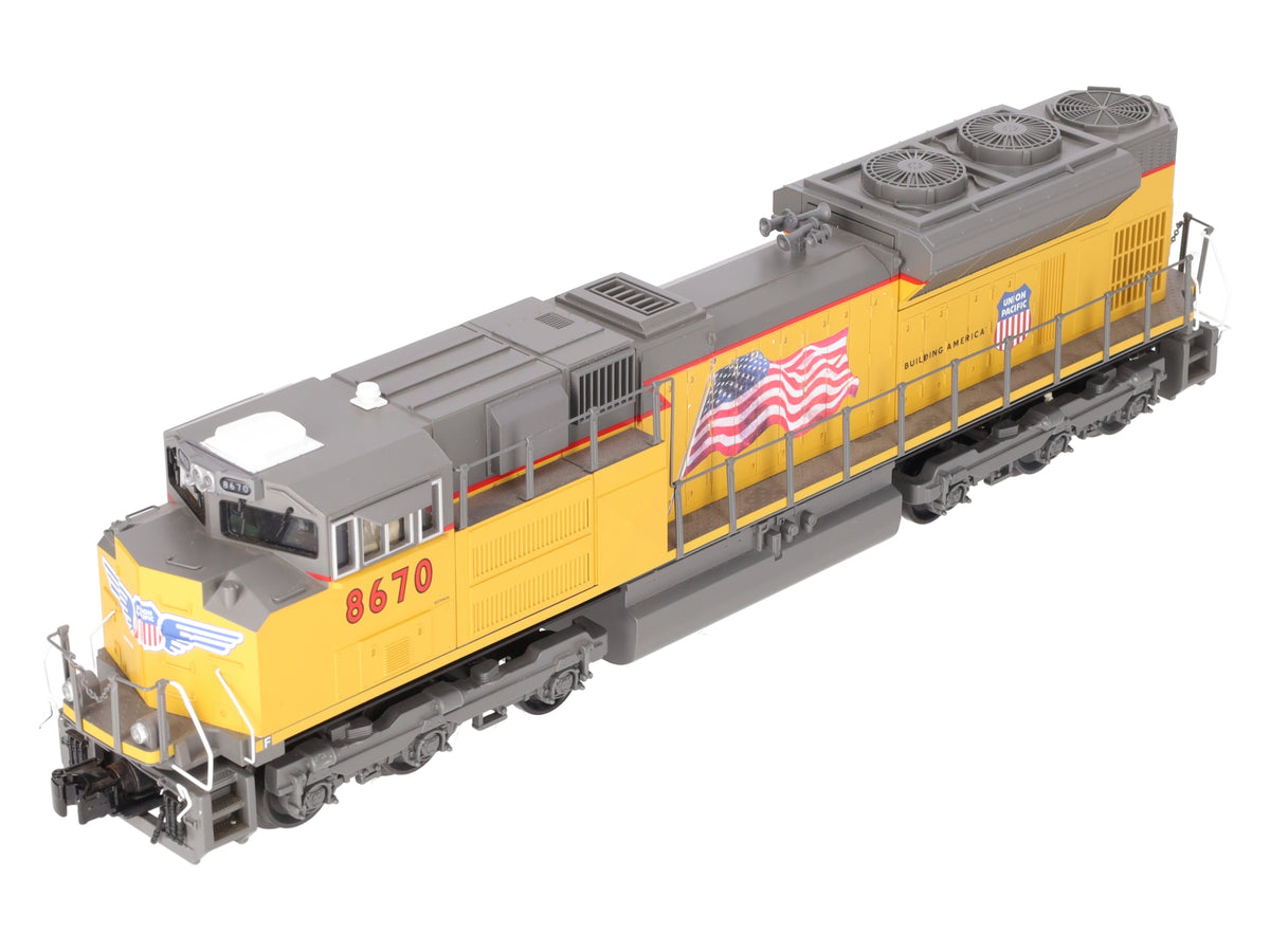 MTH 30-4214-1E O Gauge Union Pacific SD70ACe Diesel Engine #8670 w/PS 2.0 EX/Box