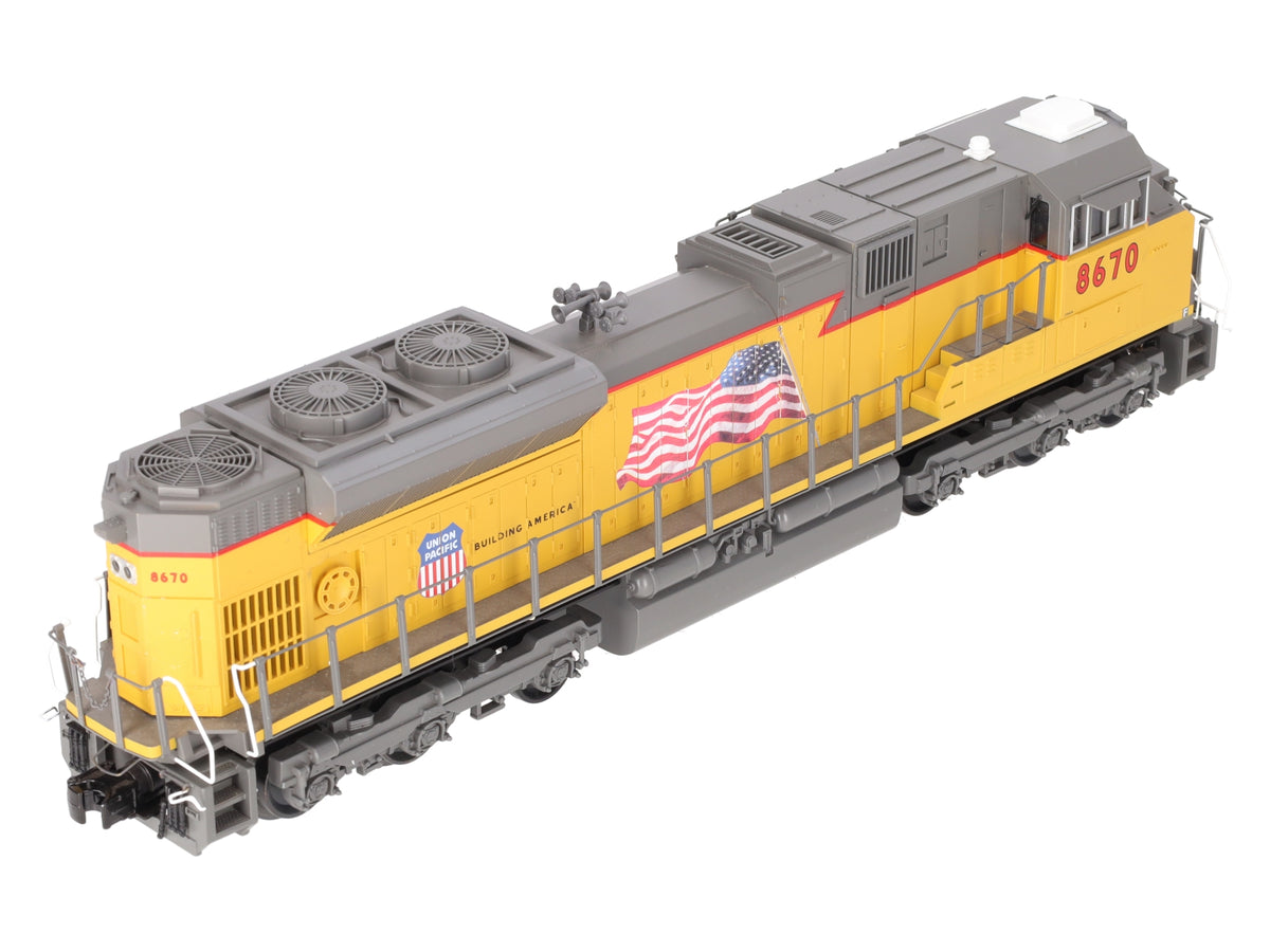 MTH 30-4214-1E O Gauge Union Pacific SD70ACe Diesel Engine #8670 w/PS 2.0 EX/Box