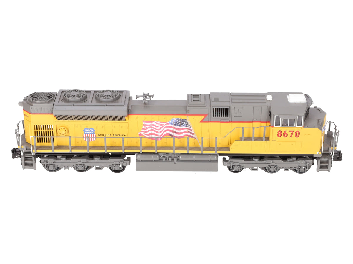 MTH 30-4214-1E O Gauge Union Pacific SD70ACe Diesel Engine #8670 w/PS 2.0 EX/Box