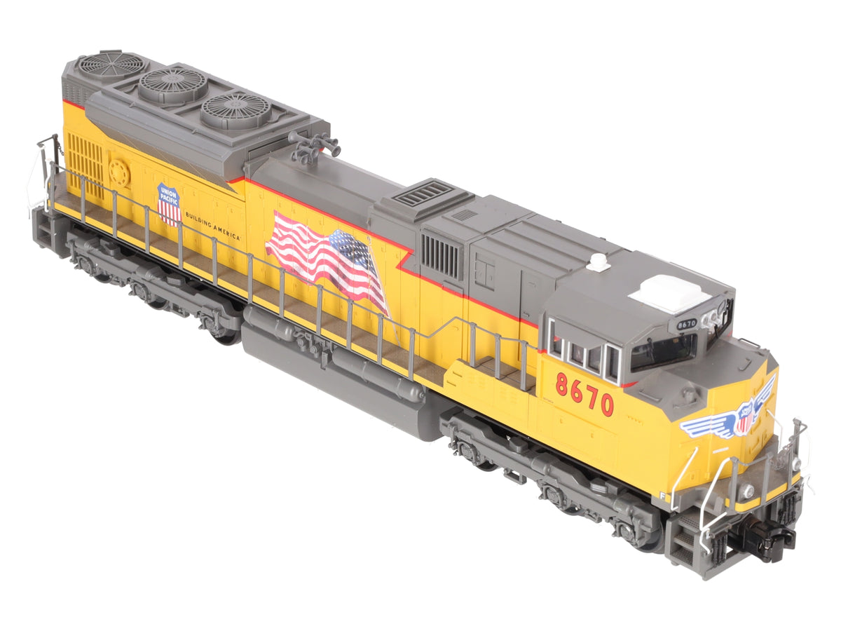 MTH 30-4214-1E O Gauge Union Pacific SD70ACe Diesel Engine #8670 w/PS 2.0 EX/Box