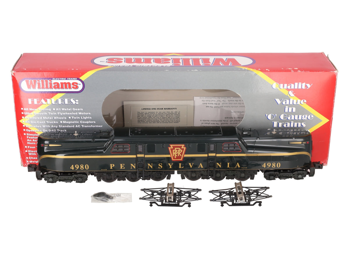 Williams 74410 O Pennsylvania GG-1 Electric Locomotive #4980 with Horn EX/Box