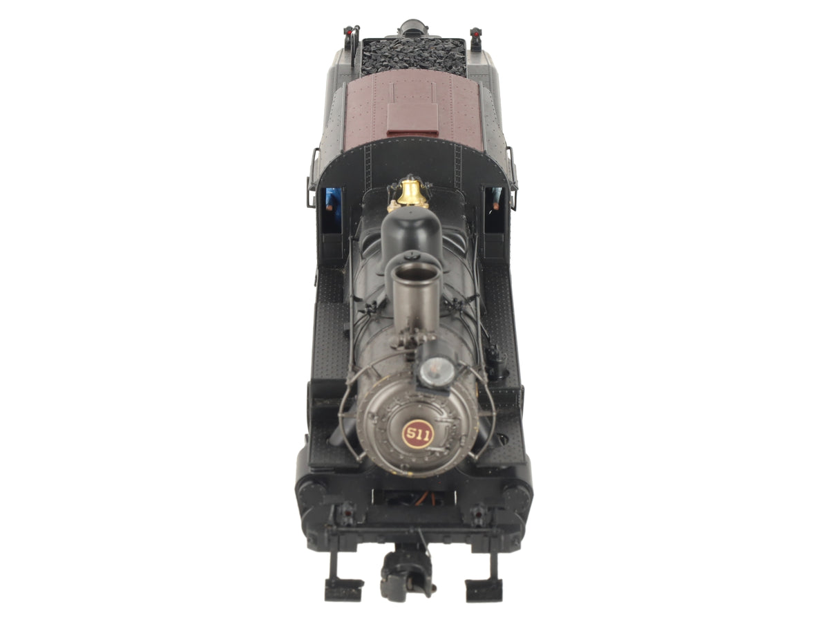 Weaver 511X O Brass PRR A-5 0-4-0 Steam Locomotive & Tender #511 (3 Rail) EX/Box